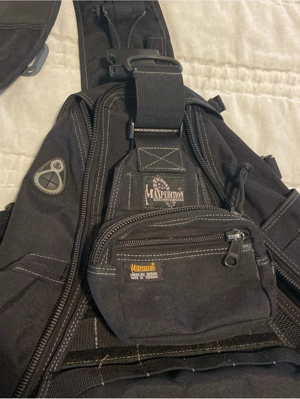 Maxpedition Monsoon Gear Tactical Sling Backpack Jumbo Molle EDC Messenger Bag